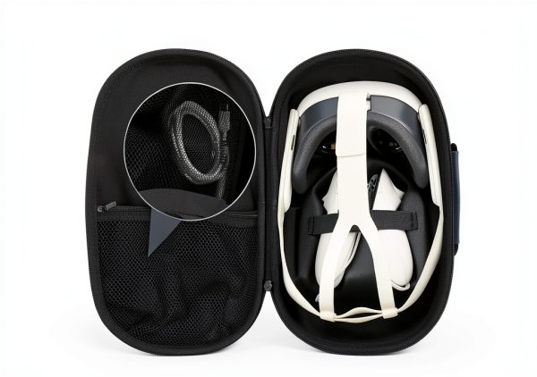 Meta Quest 3 VR Carrying Case XINGFUDAO Waterproof Shock Absorb-5