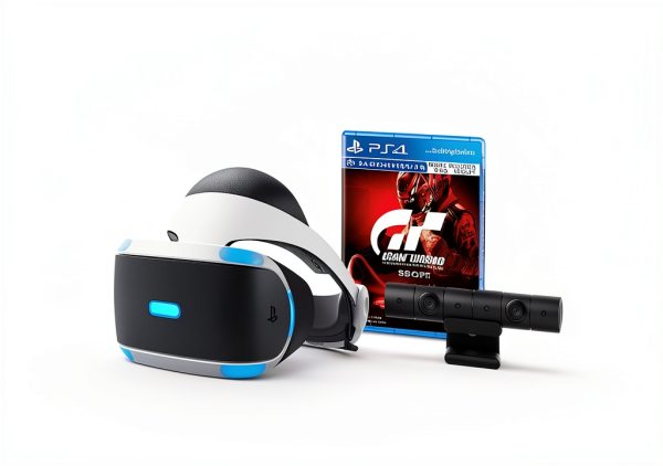 Sony PlayStation VR 5.7" OLED 1080p Bundle with Gran Turismo Sport-2