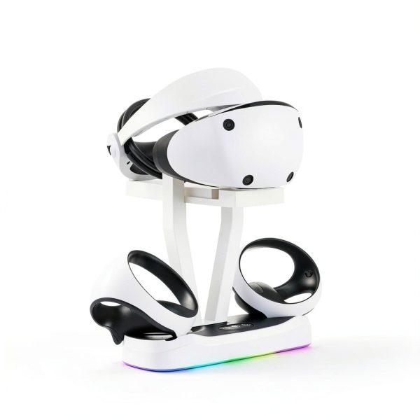 Hosioe PS VR2 Controller Charger Dock Station Dual Magnetic Charging-4