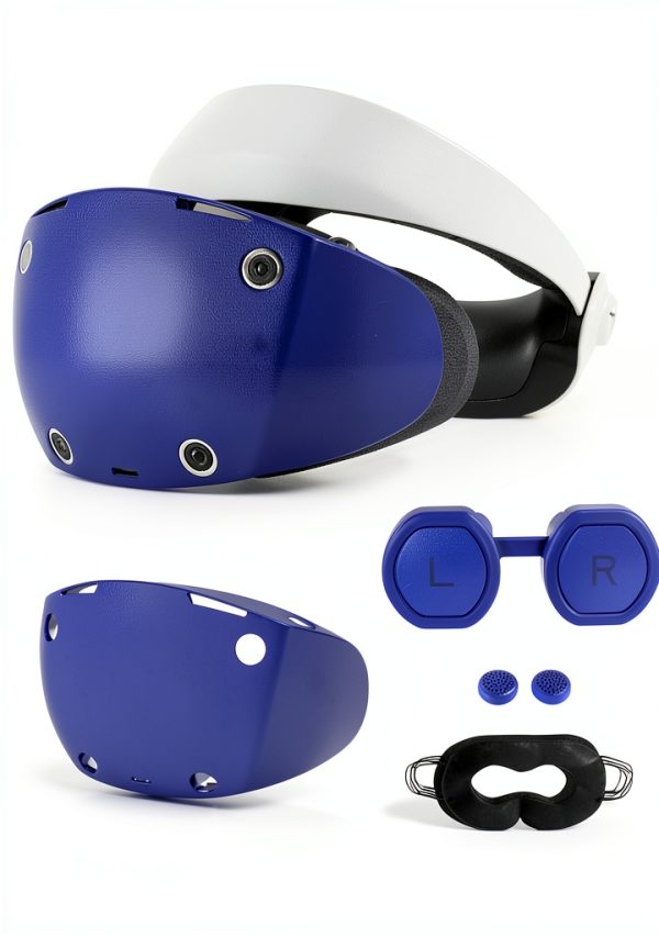 PlayStation VR2 Accessory Kit KANG YU Blue Silicone Case Set-0