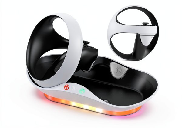 Hastraith PSVR2 Handle Charging Dock Double Handle Fast Charge Station-0