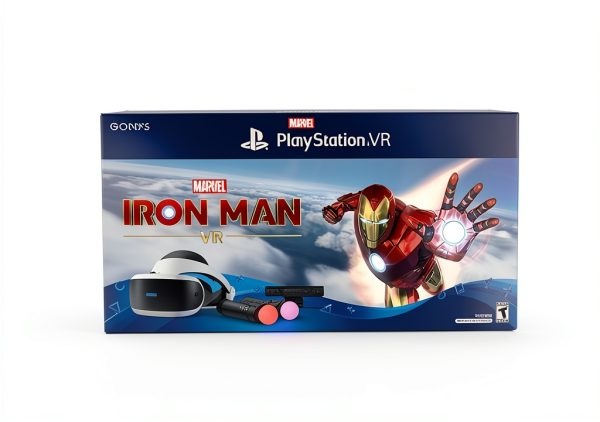 PlayStation VR Iron Man Bundle by PlayerO White VR Headset Kit-1