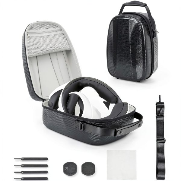 ProCase PSVR2 Hard Shell Case with Shoulder Strap and Zipper Closure-0