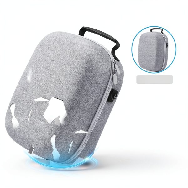 YIXI PSVR2 Carrying Case Hard Shell with Velvet Lining-1
