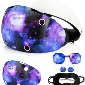 PSVR2 KANG YU Stars Purple Kit with Anti‑Slip Waterproof Case-0