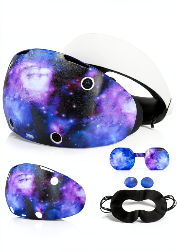 PSVR2 KANG YU Stars Purple Kit with Anti‑Slip Waterproof Case-0