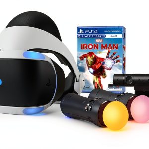 PlayStation VR Iron Man Bundle by PlayerO White VR Headset Kit-0
