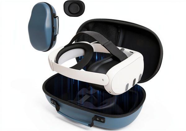 Meta Quest 3 VR Carrying Case XINGFUDAO Waterproof Shock Absorb-0
