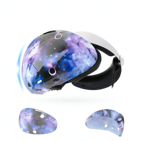 PSVR2 KANG YU Stars Purple Kit with Anti‑Slip Waterproof Case-2