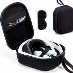 XINGFUDAO Meta Quest 3 VR Carrying Case Black Hard Protective Sleeve-0