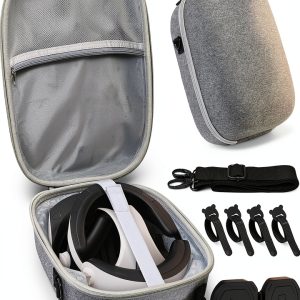 YIXI PSVR2 Carrying Case Hard Shell with Velvet Lining-0