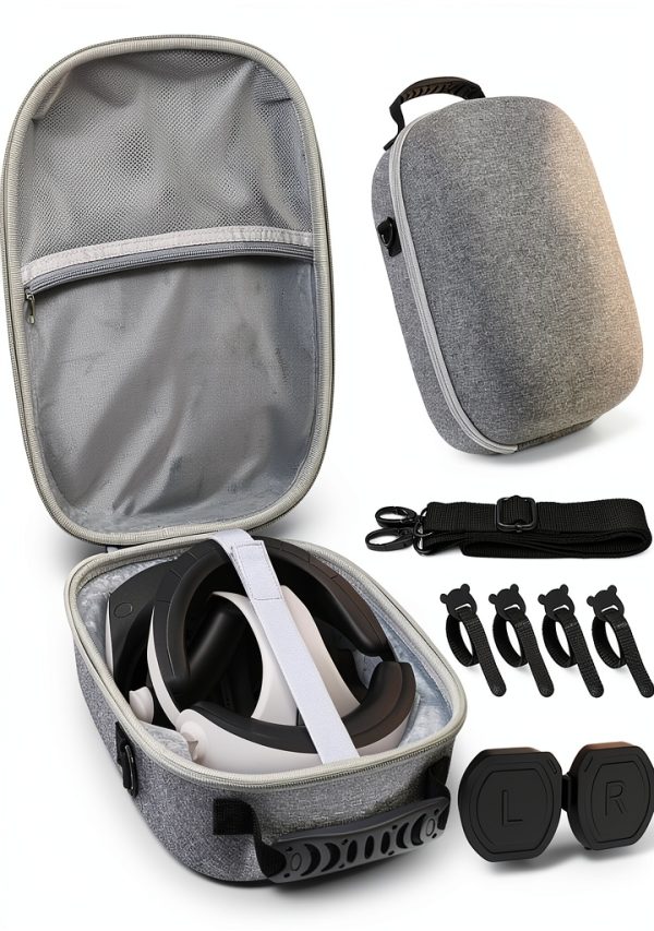 YIXI PSVR2 Carrying Case Hard Shell with Velvet Lining-0
