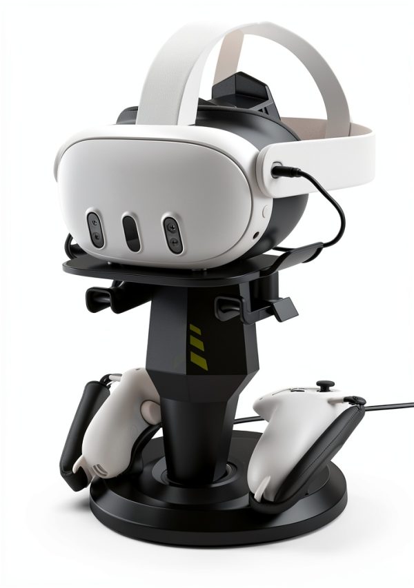 VR Headset Charging Dock alcopanda VR Stand for Quest 3 and 2-0