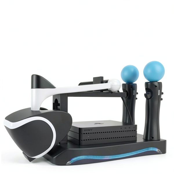 Skywin PSVR Stand for PlayStation VR Headset and Move Controllers – Charging and Display Station, Gift for Christmas, Birthday Gift, Easter Surprise, and Holiday Present Idea for Gamers, Teens & Men-3