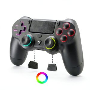 ZFY Controllers PS4 Controller – Hall Effect Joystick, Black-0