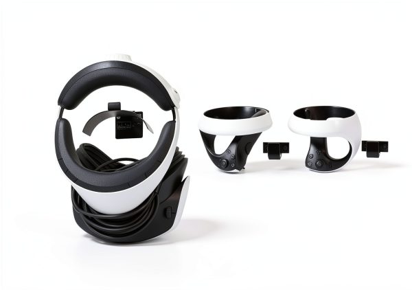 HIDEit Mounts Wall Mount for PSVR 2 - Bundle for PlayStation VR 2 and PSVR2 Sense Controllers - American Company - Not Compatible with Other VR Headsets-3
