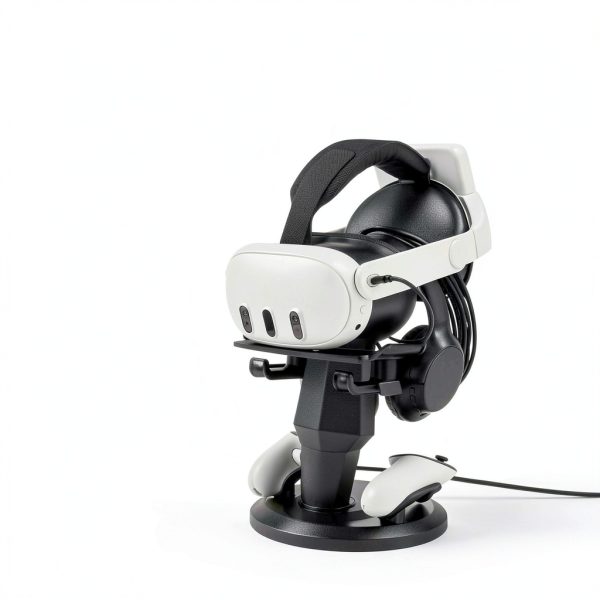 VR Headset Charging Dock alcopanda VR Stand for Quest 3 and 2-2