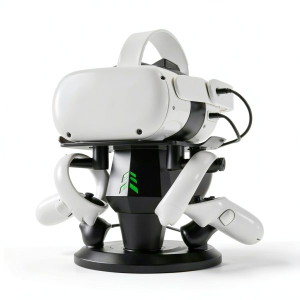 VR Headset Charging Dock alcopanda VR Stand for Quest 3 and 2-1